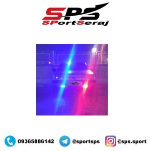 چراغ پلیسی خودرو اس ام دی مدل سه لنزه بسته دو عددی